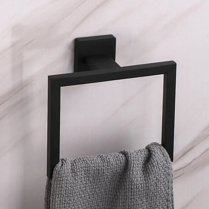 Wall Mounted Square Shaped Towel Holder
