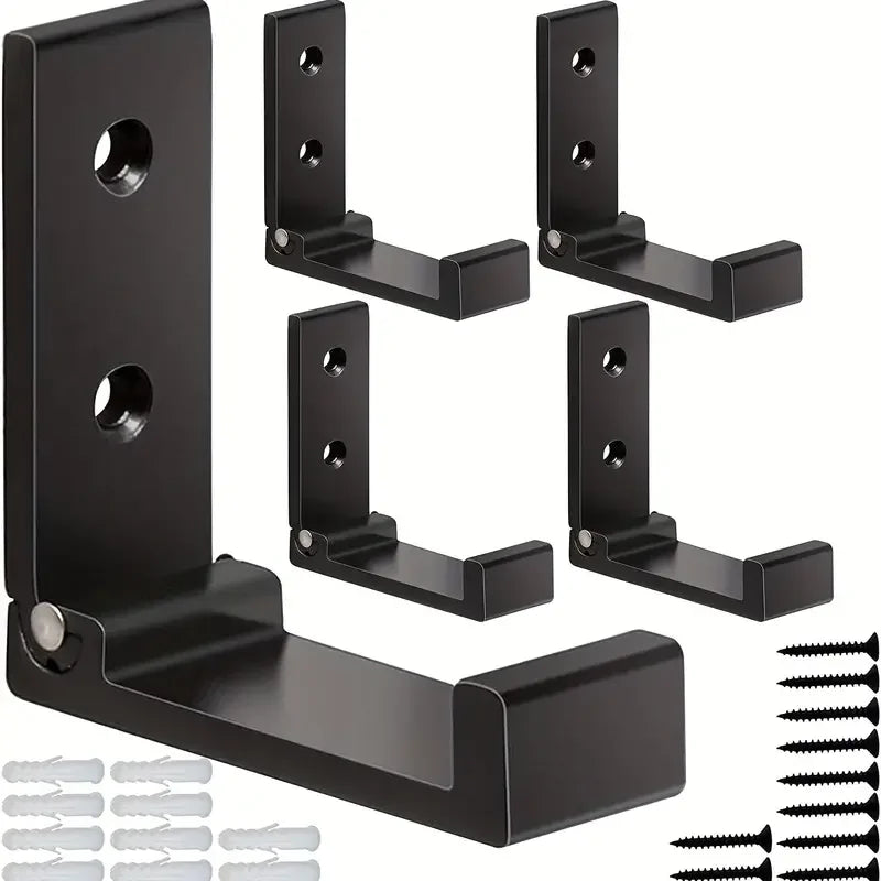 Fashionable Foldable Wall Hooks - 2 pcs