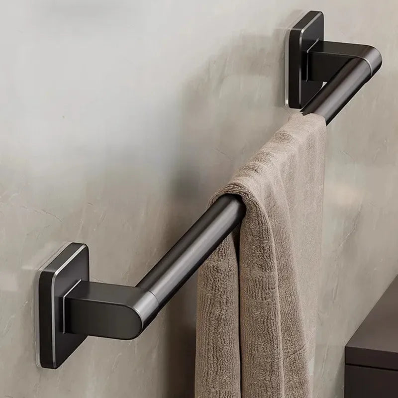 No-Drill Bathroom Towel Bar