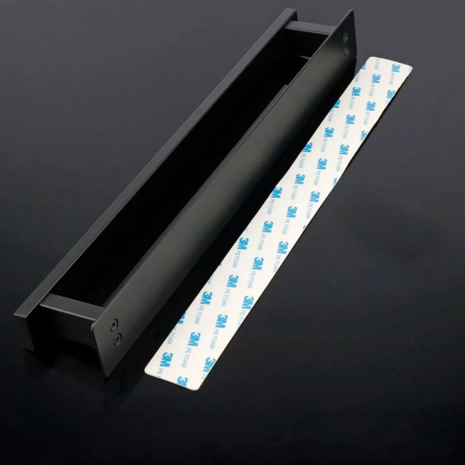 Sleek Adhesive Towel Bar