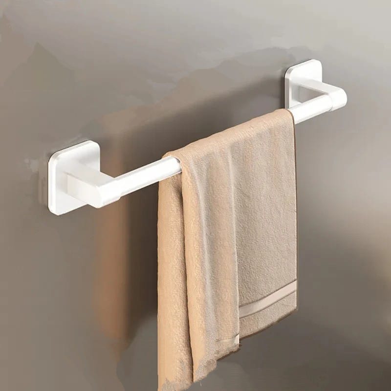 No-Drill Bathroom Towel Bar