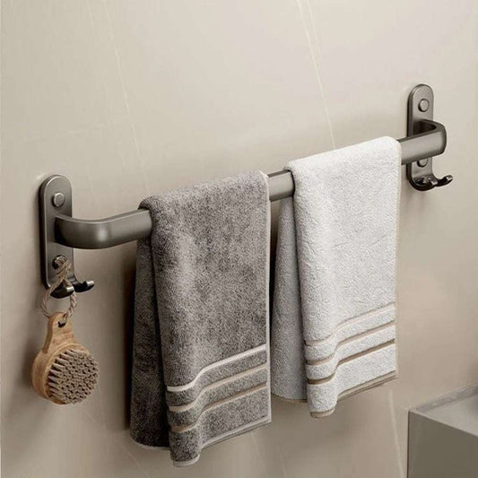 Towel Bar with Hooks