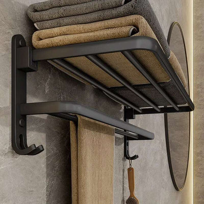 Wall-Mounted Towel Rack