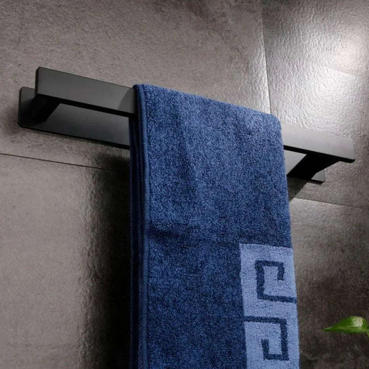 Sleek Adhesive Towel Bar