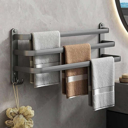 Towel Bar with Hooks