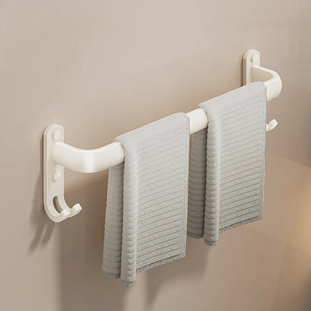 Towel Bar with Hooks