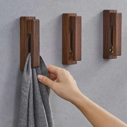 Adhesive Wood Wall Hook