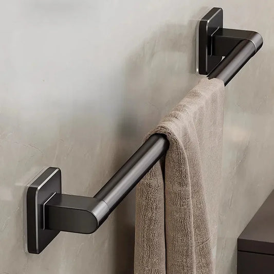 No-Drill Bathroom Towel Bar