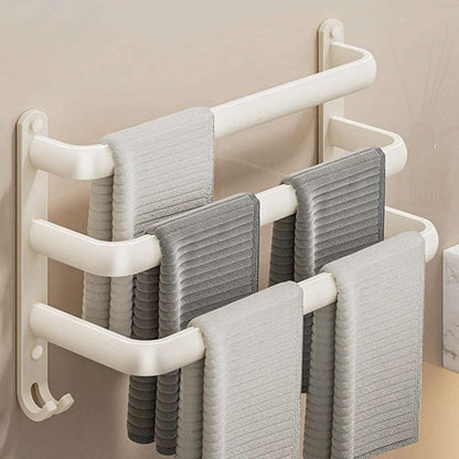 Towel Bar with Hooks