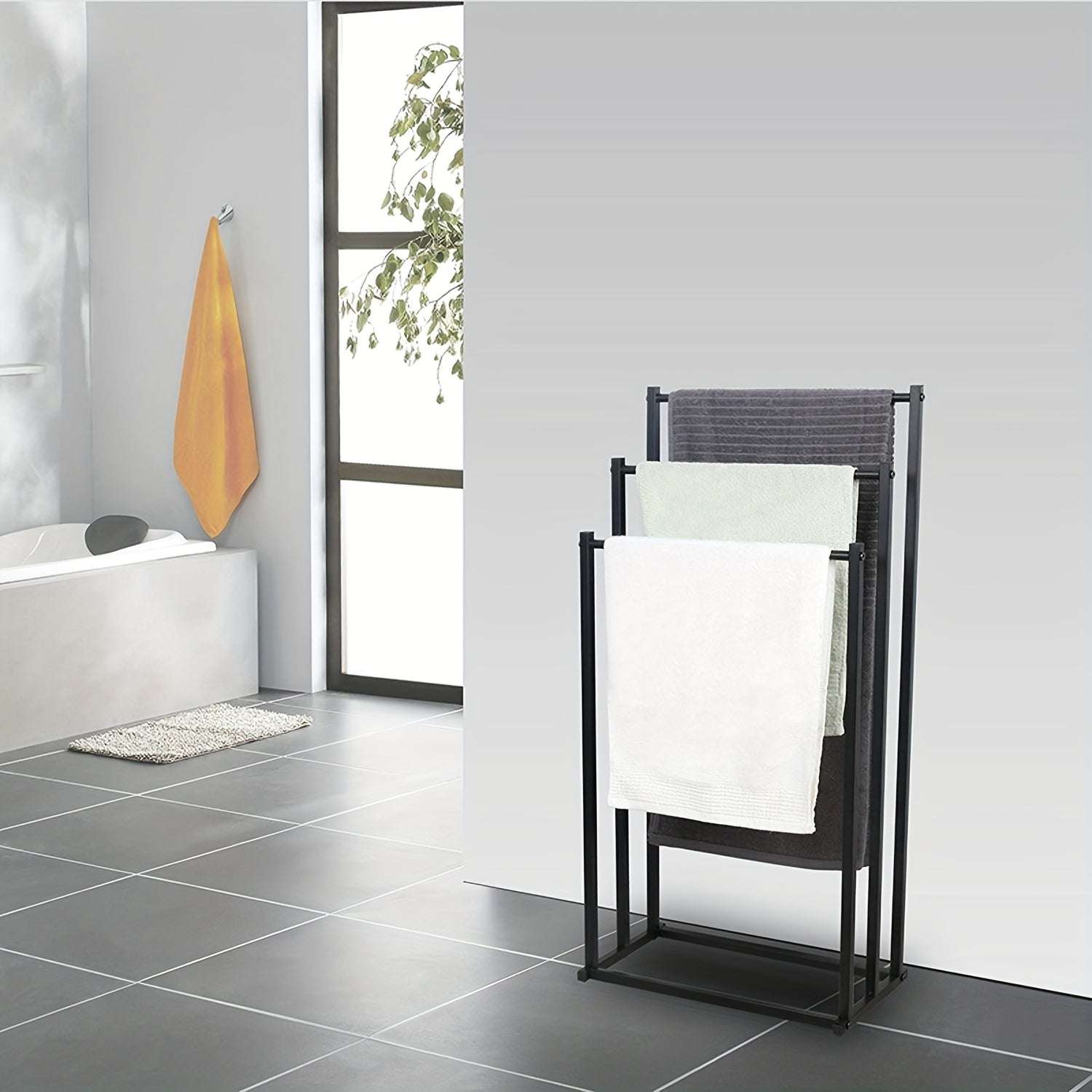 Freestanding Towel Rack