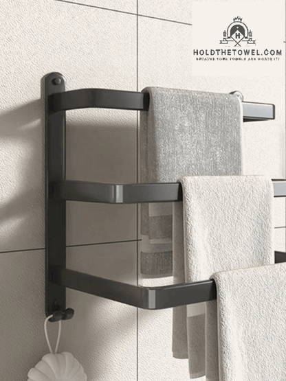 Towel Bar with Hooks